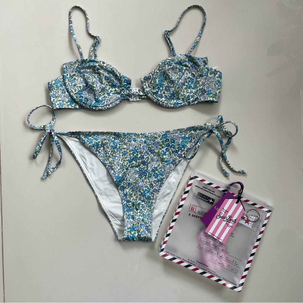Saint Barth Floral Bikini Set
